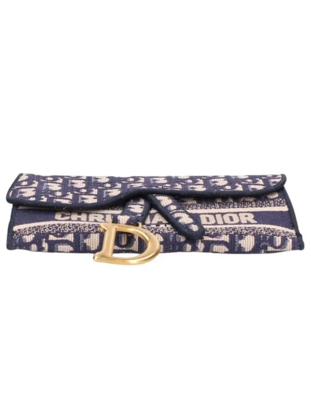 Dior Oblique Saddle Slim Shoulder